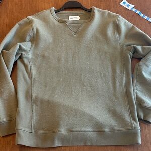 Taylor stitch Fillmore crewneck cypress terry M